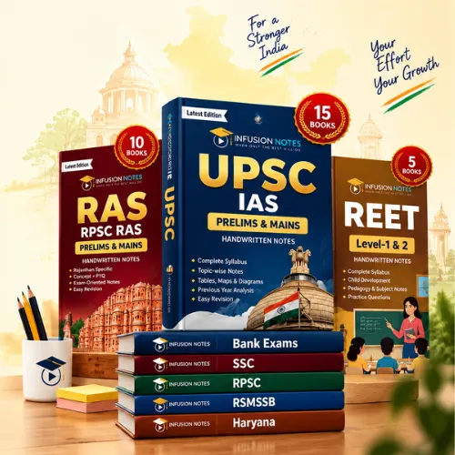 Infusion Notes handwritten notes and books for competitive exams