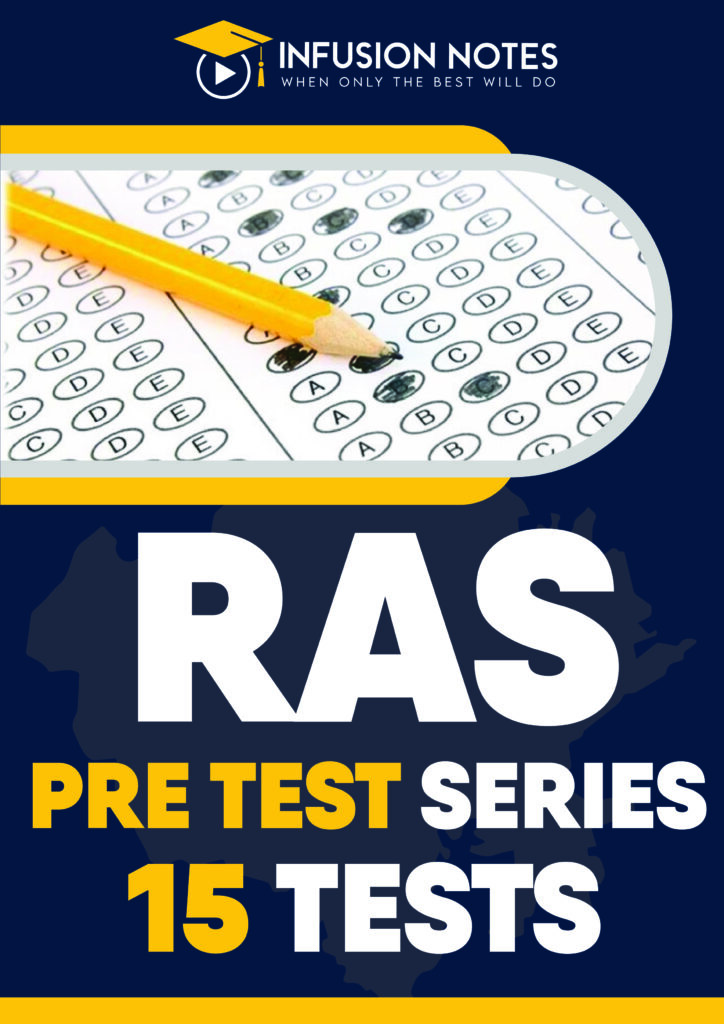 RAS Prelims Test Series 2023 15 Mock Tests Test Series, Previous