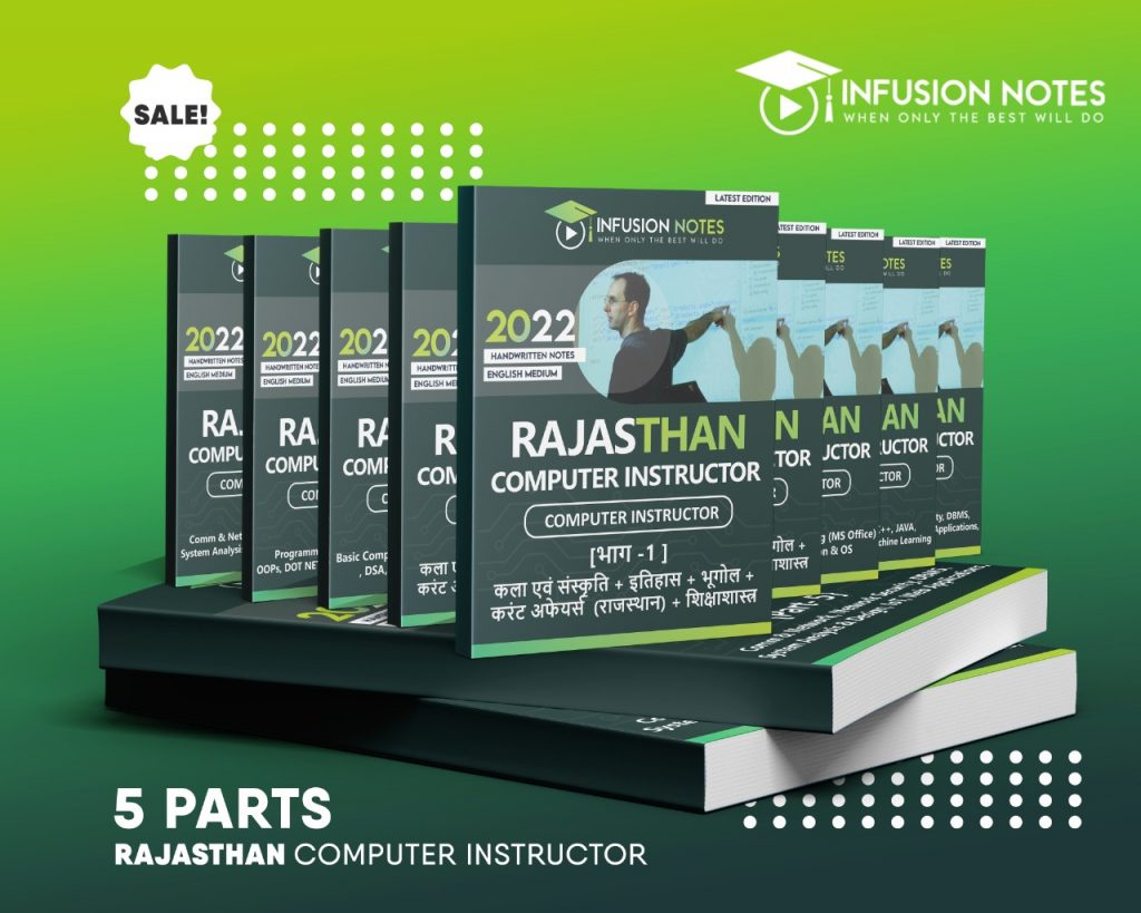 Rajasthan Computer Instructor Notes 2022 RSMSSB Computer Teacher