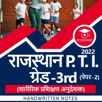 RSMSSB PTI Paper 2 (Physical Education) Notes || Single Book || Hardcopy