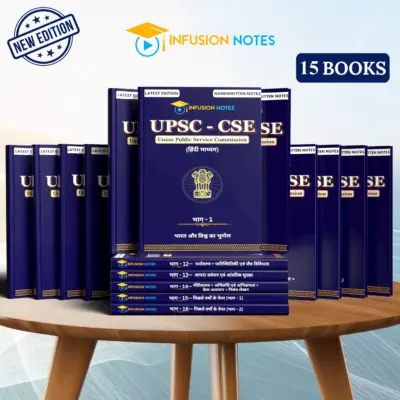 UPSC IAS Notes || Hindi Medium || Prelims and Mains || 15 Books