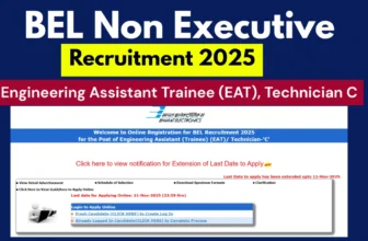 BEL Non Executive Recruitment 2025