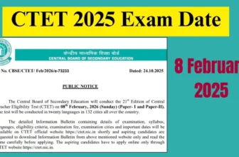 CTET 2026 Exam Date