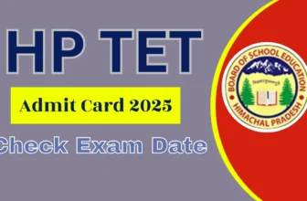 HP TET Admit Card 2025