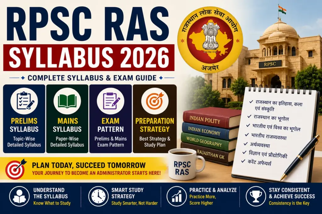 RPSC RAS Syllabus 2026