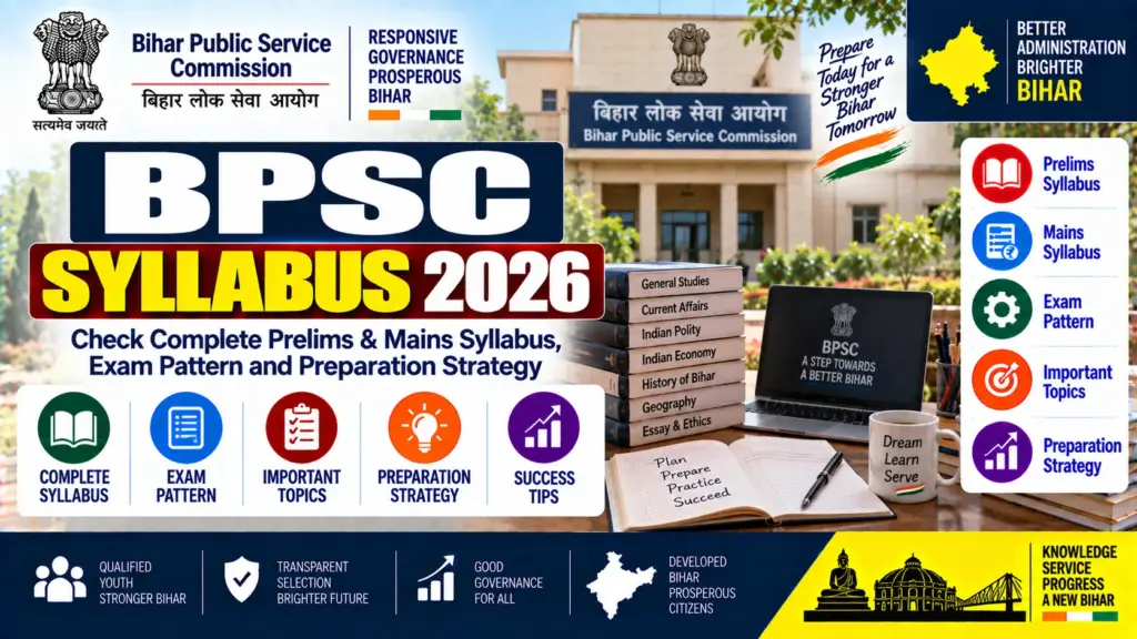 BPSC Syllabus 2026