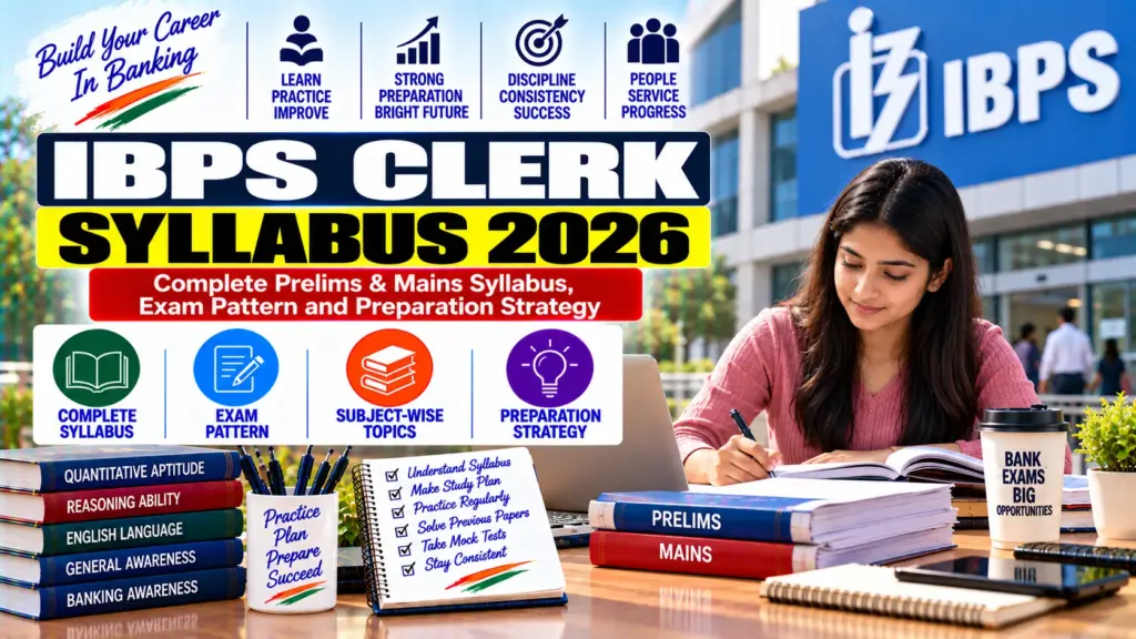 IBPS Clerk Syllabus