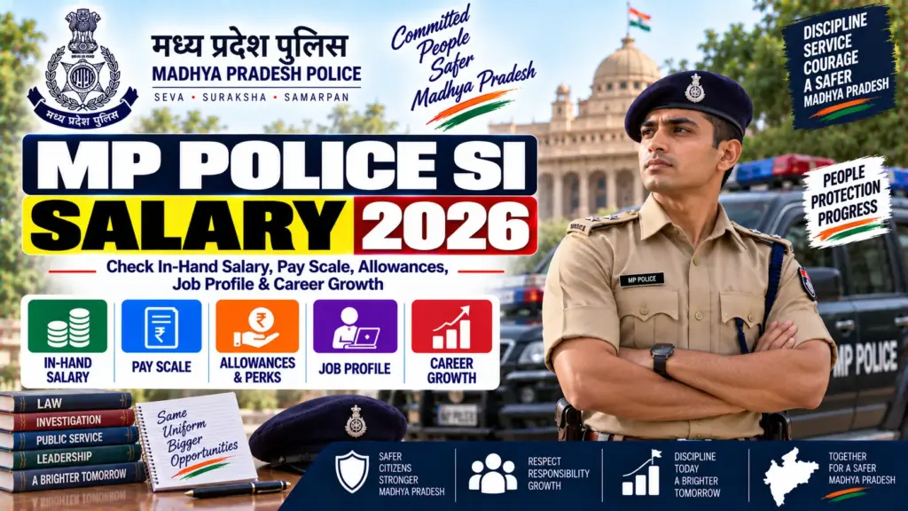 MP Police SI Salary
