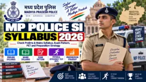 MP Police SI Syllabus