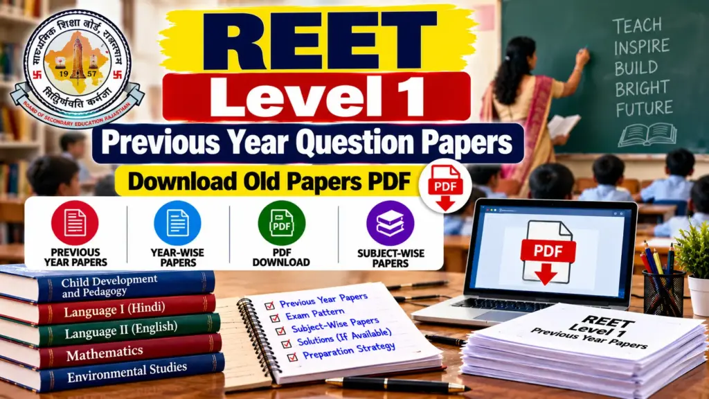 REET Level 1 Previous Year