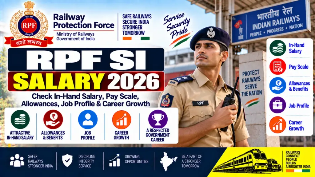 RPF SI Salary 2026
