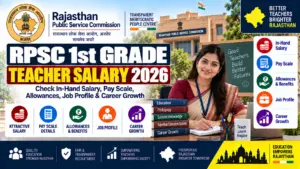 RPSC 1st Grade Teacher Salary 2026