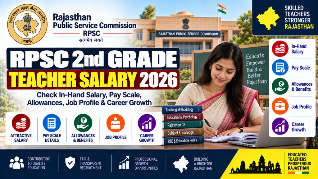 RPSC 2nd Grade Teacher Salary 2026
