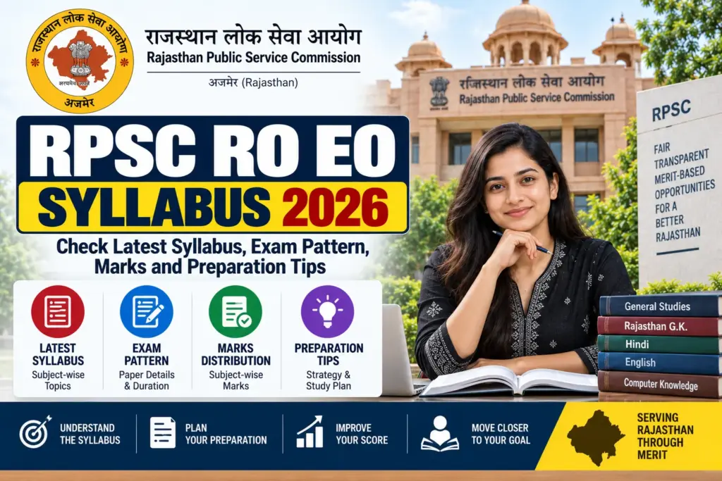 RPSC RO EO Syllabus 2026