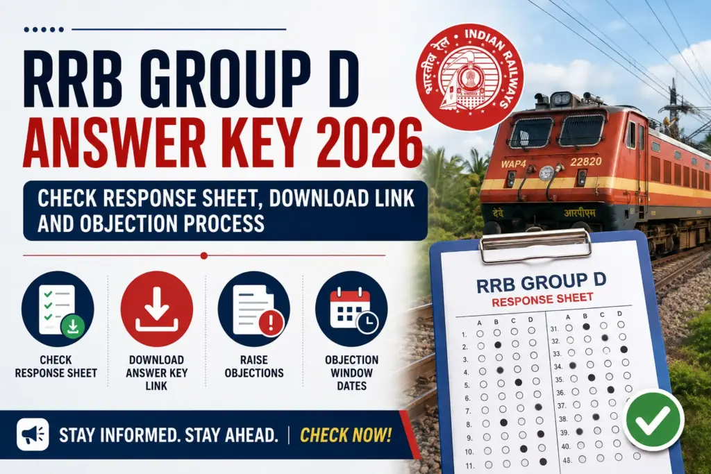 RRB Group D Answer Key 2026