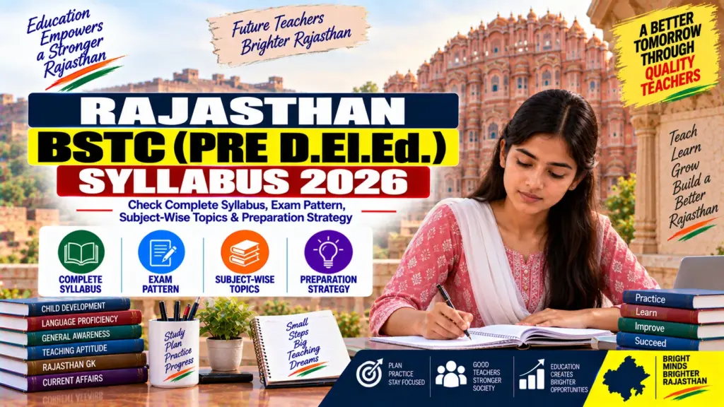 Rajasthan BSTC Syllabus