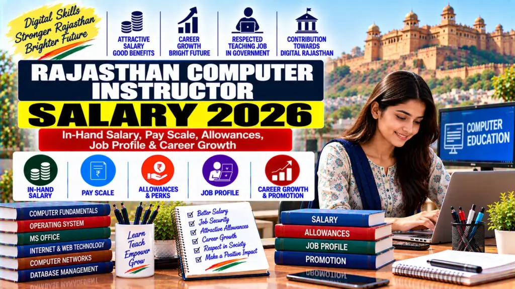 Rajasthan Computer Instructor Salary