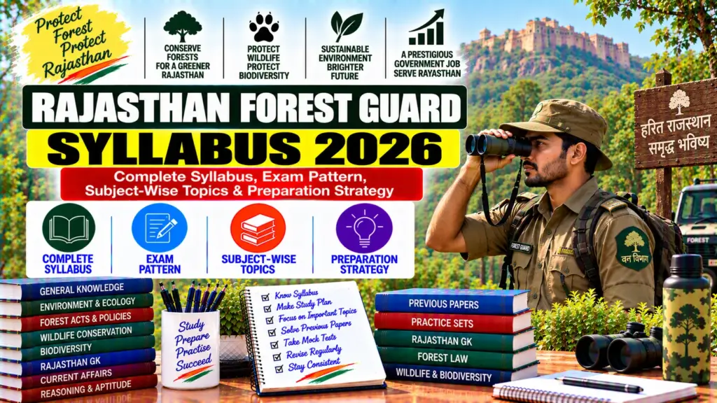 Rajasthan Forest Guard Syllabus