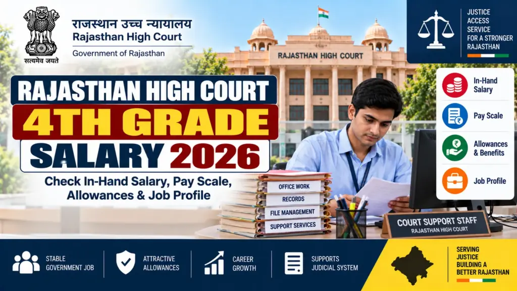 Rajasthan High Court 4th Grade Salary 2026