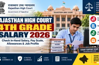 Rajasthan High Court 4th Grade Salary 2026
