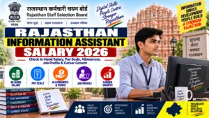 Rajasthan Information Assistant Salary
