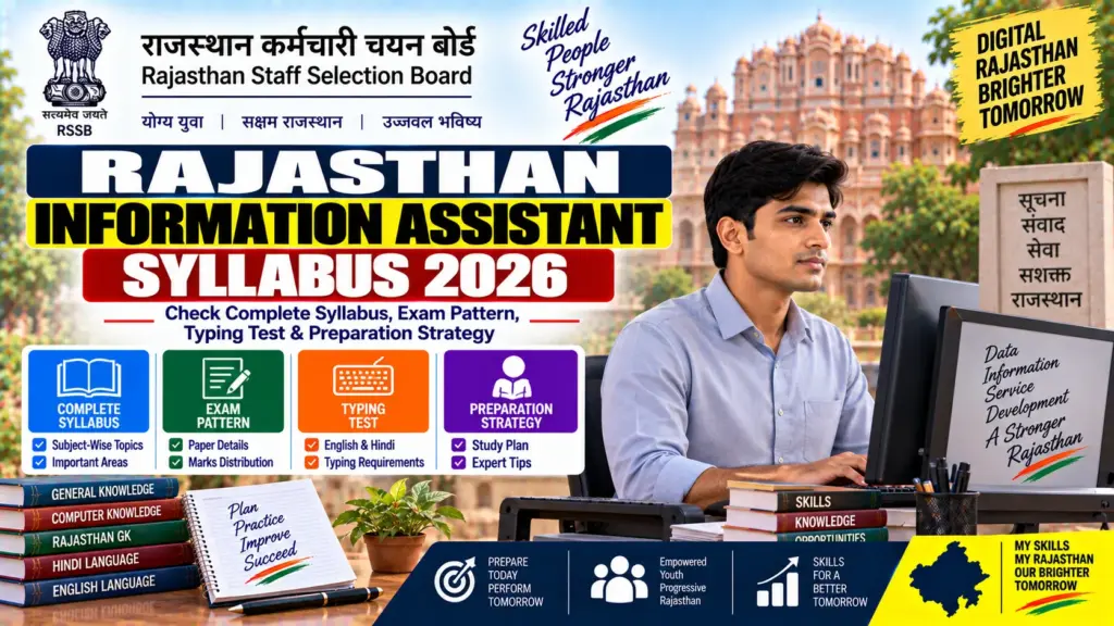 Rajasthan Information Assistant Syllabus