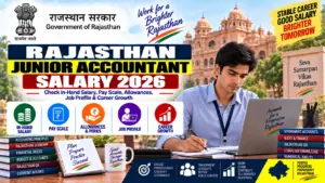 Rajasthan Junior Accountant Salary