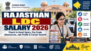 Rajasthan LDC Salary 2026