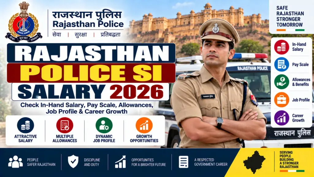 Rajasthan Police SI Salary 2026