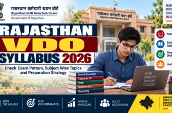 Rajasthan VDO Syllabus 2026