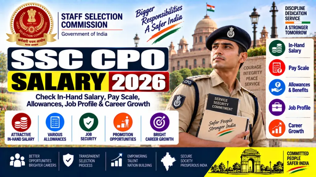 SSC CPO Salary 2026