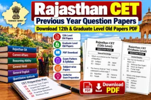 12th & Graduate Level Old Papers