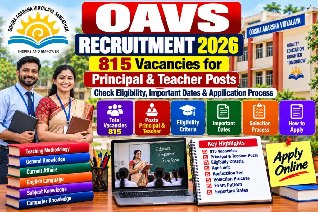 OAVS Recruitment 2026
