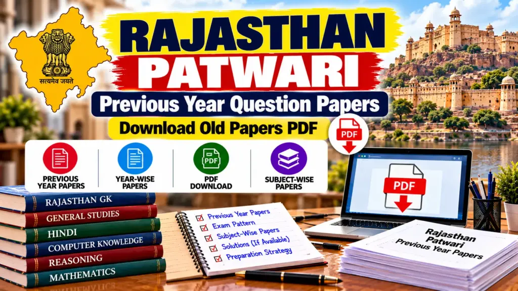 Patwari Previous Year Question Papers