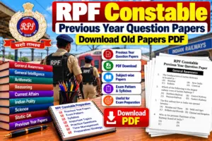 RPF Constable Previous Year Question Papers