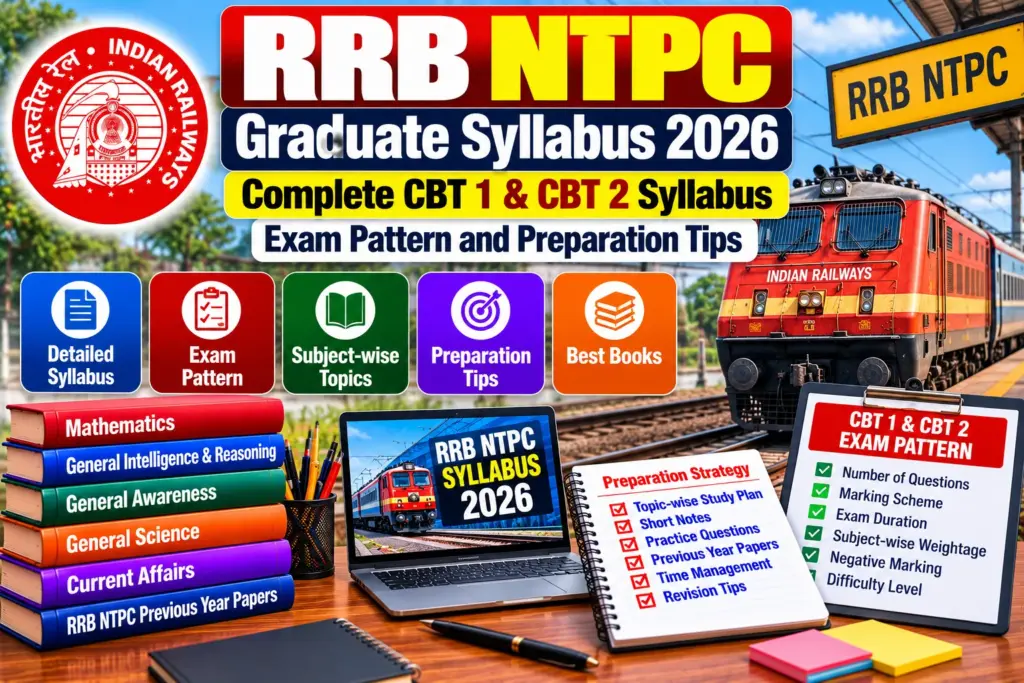 RRB NTPC Graduate Syllabus
