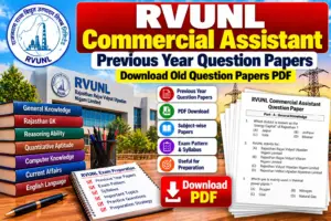 RVUNL Commercial Assistant Previous Year Paper