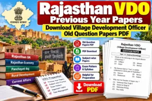 Rajasthan VDO Previous Year Papers