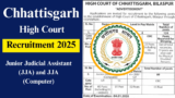CG High Court Recruitment 2025 Apply Online