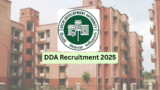 Delhi DDA 1732 Recruitment 2025-Eligibility, Fee, & Last Date