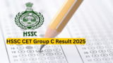HSSC CET Group C Result 2025-Check Cut off & Score Card