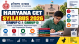 Haryana CET Syllabus 2026: Group C & Group D Exam Pattern, Important Topics and Preparation Strategy