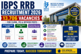 IBPS RRB Recruitment 2026: 13,706 Vacancies for Clerk, PO and Officer Posts, Check Eligibility, Salary, Exam Pattern and Selection Process